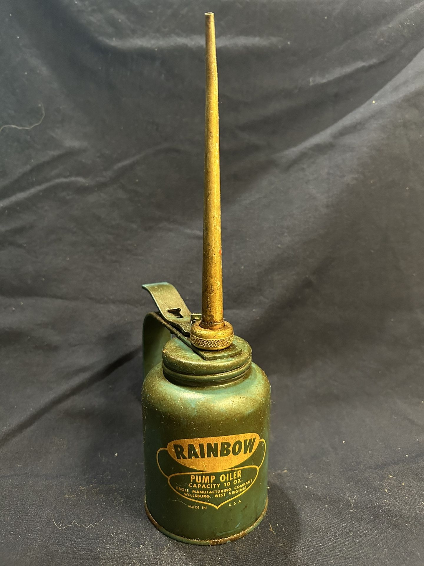 Vintage Rainbow Oil Can