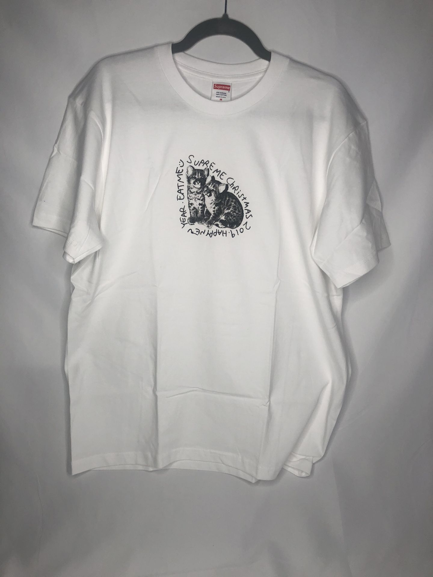 Supreme Eat Me T-Shirt White Medium