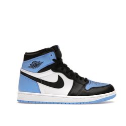 Jordan 1 UNC Toe Size 9 Ds Brand New