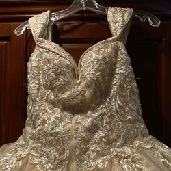 Quinceanera Dress With Small Train