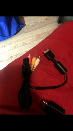 ps2 Playstation 2 A/V cord yellow white red