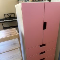 Pink IKEA  Kids closet