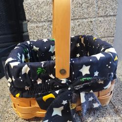 Vintage Basket Country Woven Collection Grand Basket Halloween Glow In The Dark