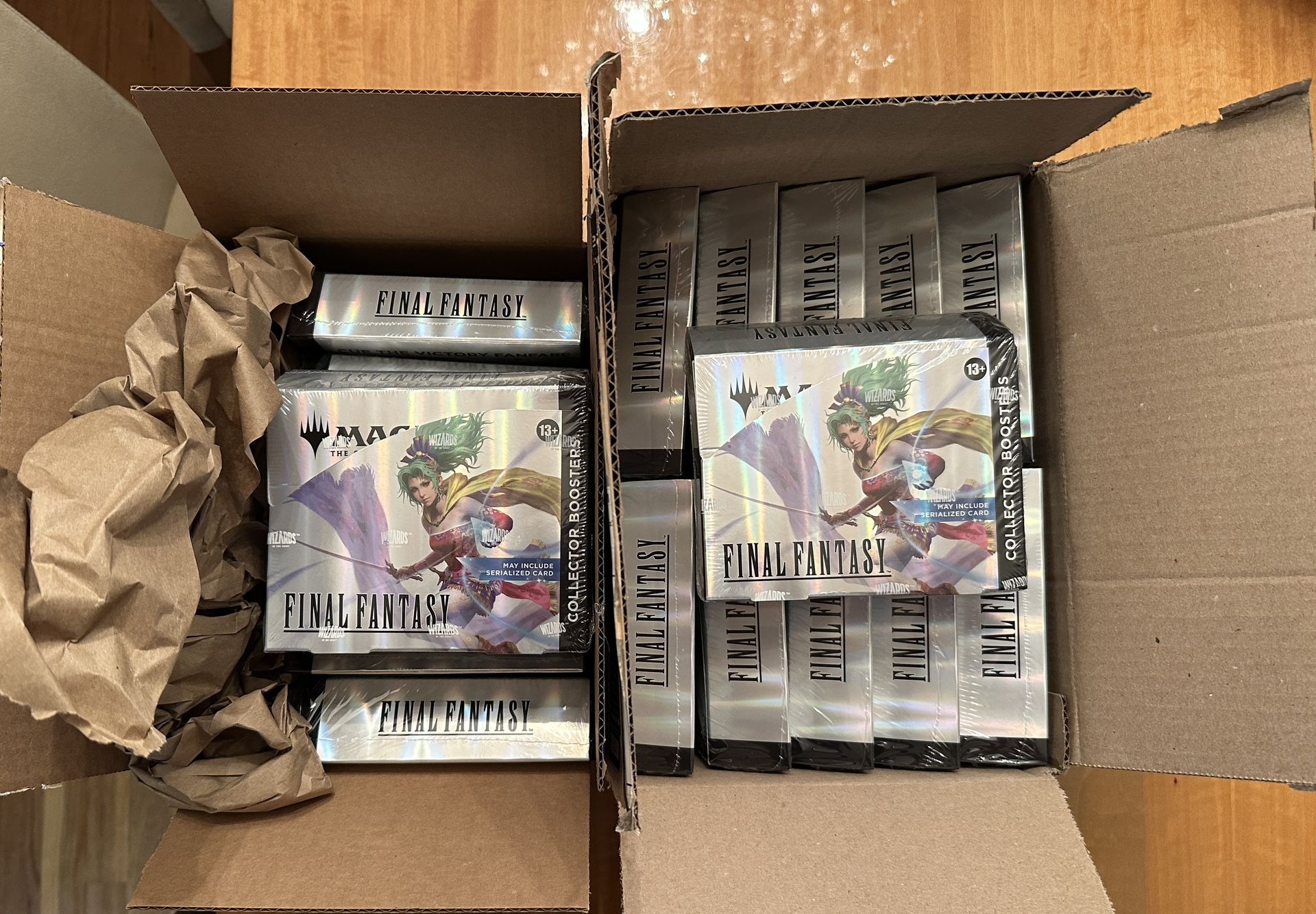 Magic the Gathering Final Fantasy Collector Booster Boxes -  greenwatershopping.com