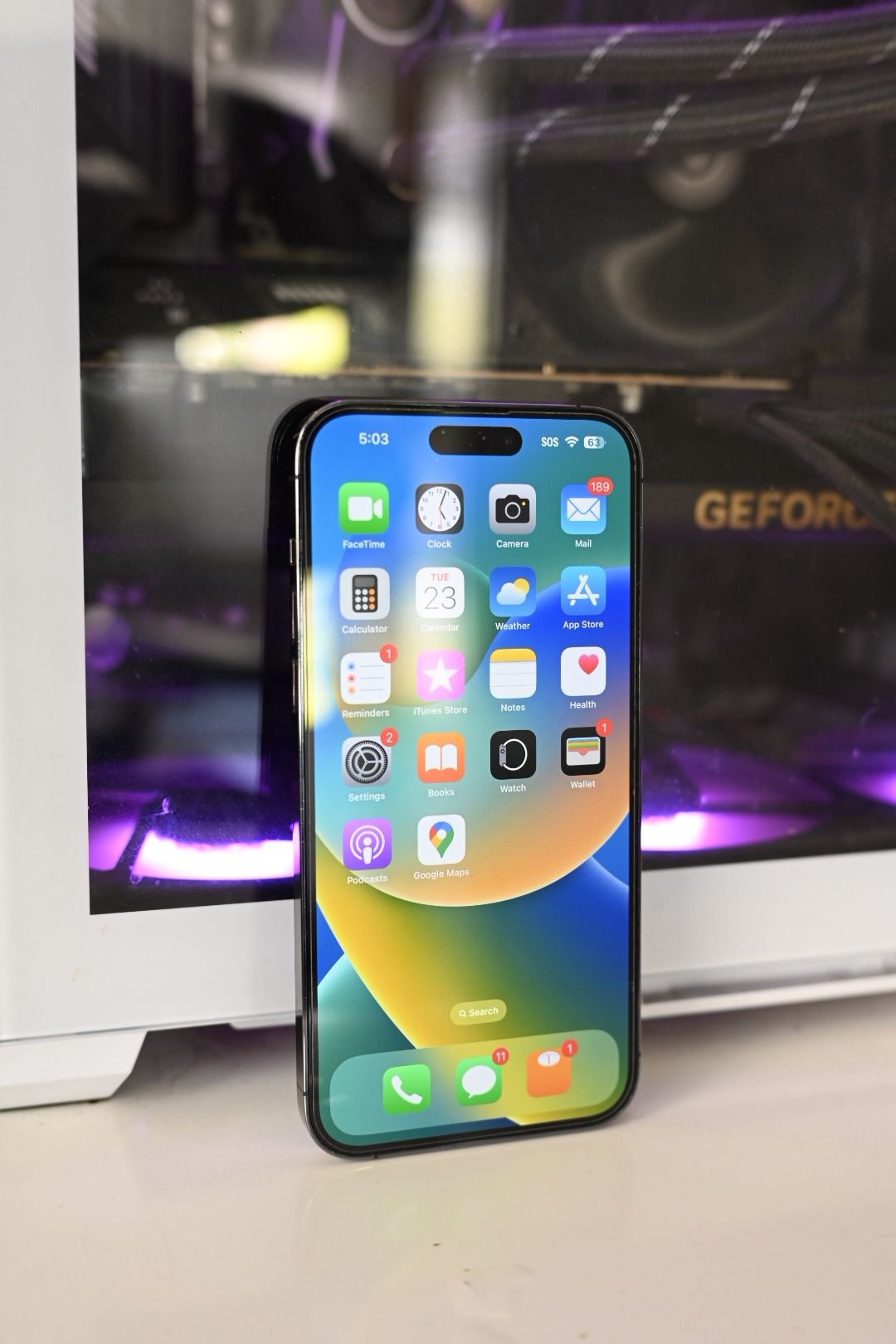Unlocked iPhone 14 Pro Max 256gb Deep Purple