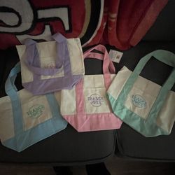 (trader Joe’s) Mini Tote Bags