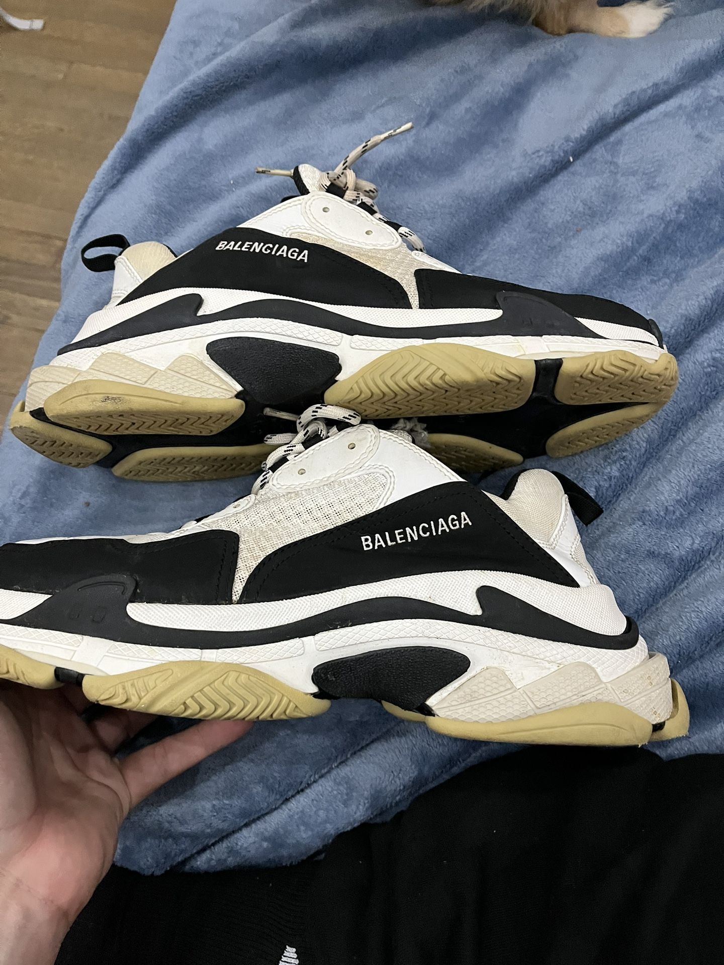 Balenciaga Triple S Sneaker 'White Black'