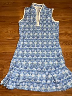 Sigrid Olsen gol tennis dress
