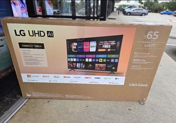 65UA77 65” Lg smart 4k led Uhd tv