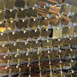 8x8 Gold Glitter Wall 