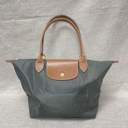 Longchamp Le Pliage Original Tote Bag size  Medium Fusil gris