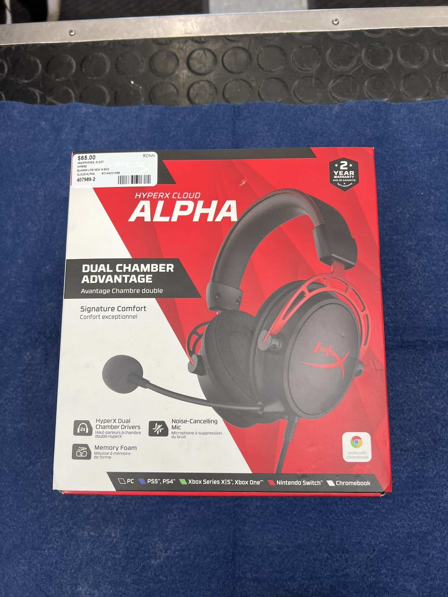 HyperX Cloud Alpha Wired Gaming Headset
