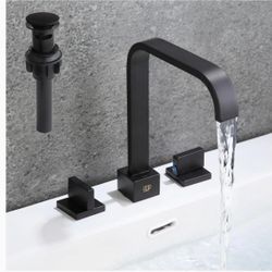 POP SANITARYWARE Matte Black Bathroom Faucet 