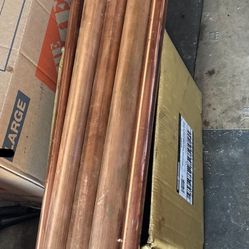 Copper Pipe 3x2” , 2x11/4, 3x1”, 4x 3/4 Inches Wide 