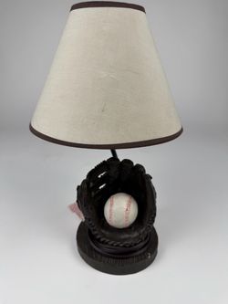 Baseball Glove and Ball Novelty Table Lamp