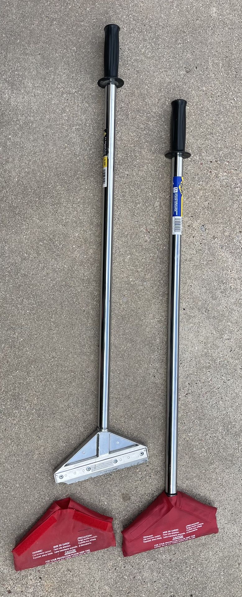 Floor Scraper (x2) Adjustable Floor Scraper,Flexible,8"