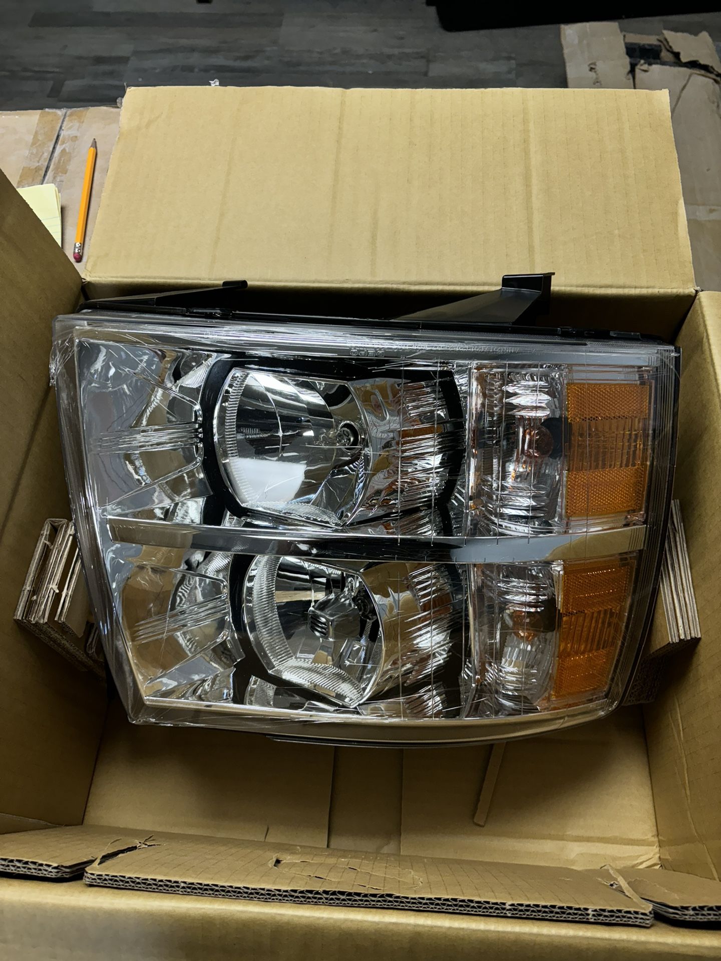 Chevy Silverado Headlight