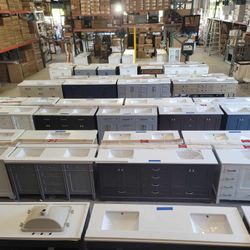 ‼️BATHROOM VANITIES UP TO 60 % OFF Retail Price🤙😉