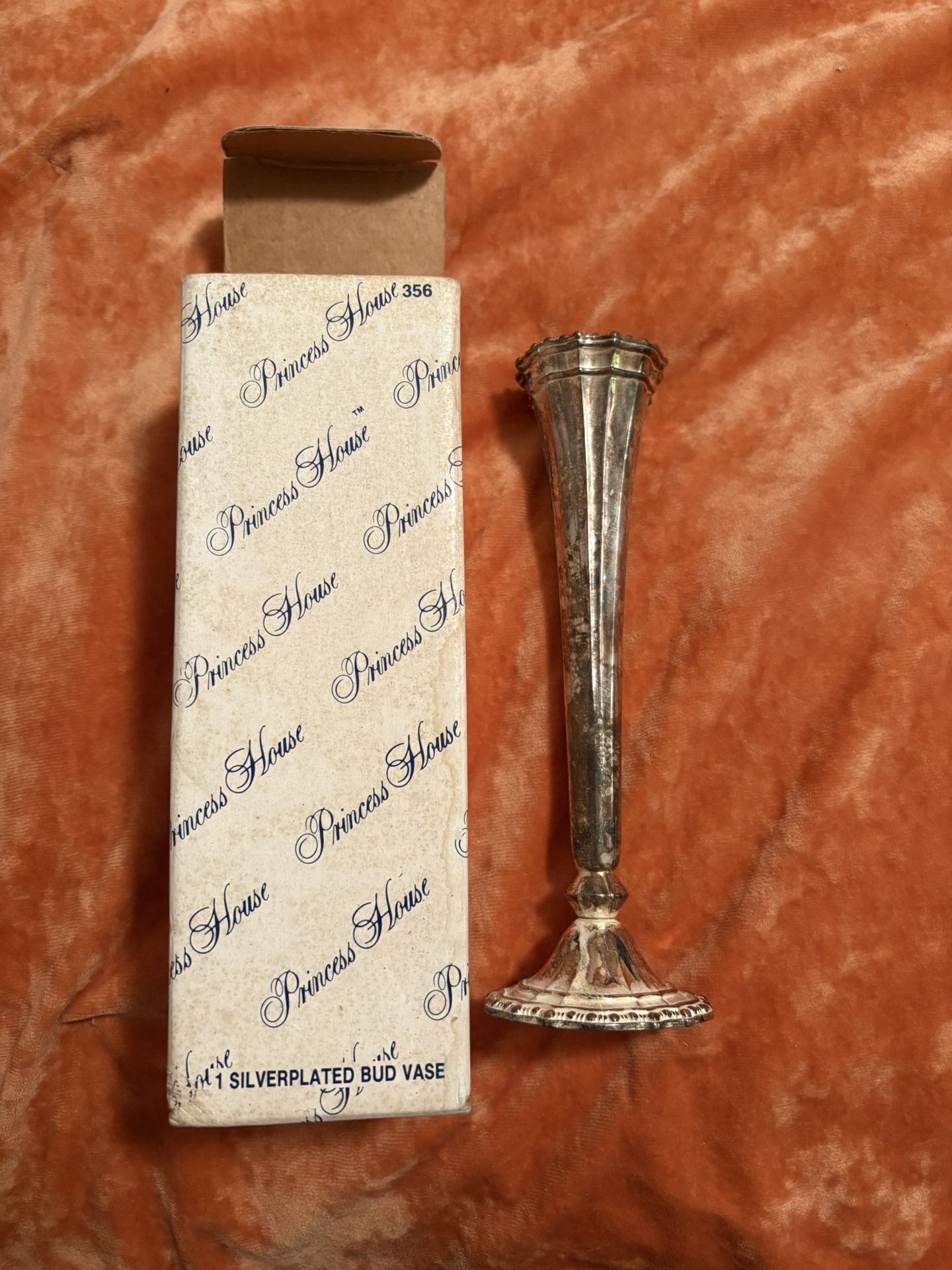 Vintage Silver Plated Vase