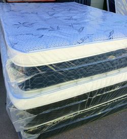 Full Size Only Mattress 12 " High Bamboo Europillowtop And Orthopedic Brand New