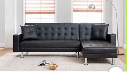 New Sleeper Sectional Couch! Free Delivery 🚚!
