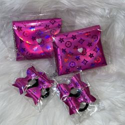 Mini Purse With  Bow Set 