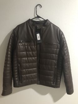 Round tree & Yorke Lambskin leather jacket men (new)