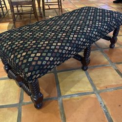 Brunschwig & Fils  Vintage Bench - excellent condition - 48” x 20” x 17” - Retail $2200