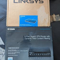 VPN Router + Dual Wan + Dynamic Web Content Filtering + 8 Ports