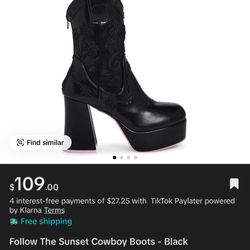 Platform Cowgirl Boots