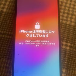iPhone Pro 13 Locked