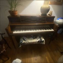 Classic Wooden Upright Piano