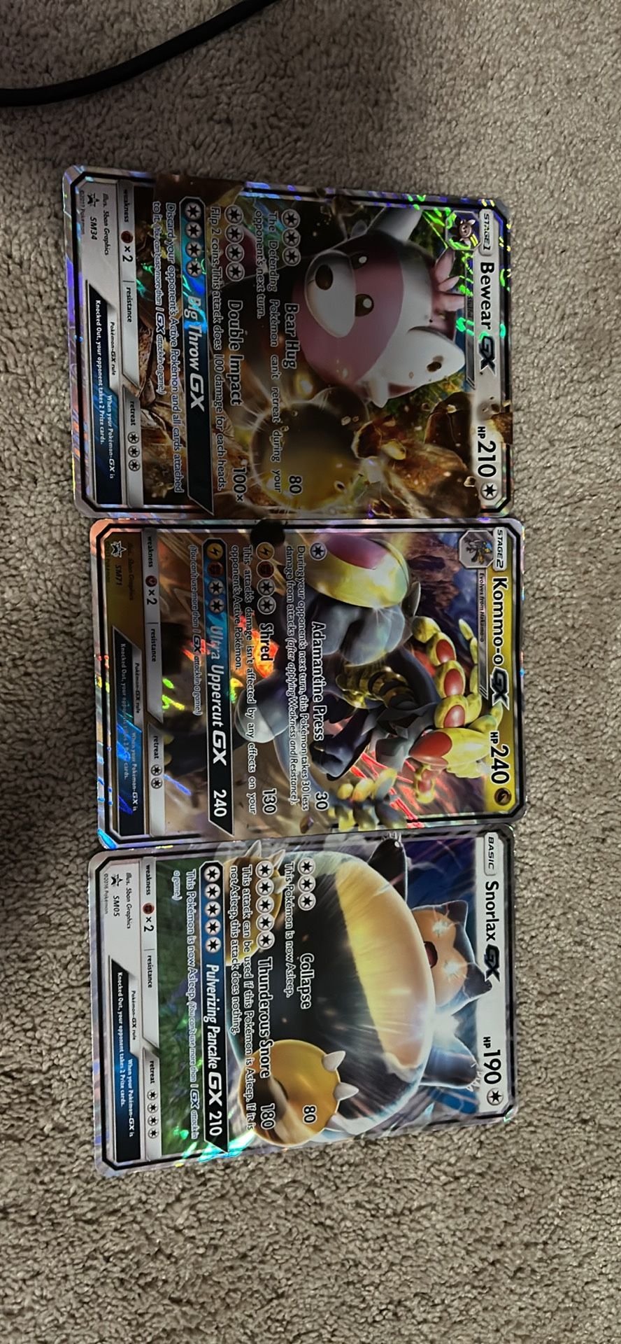 Pokemon Jumbo Cards