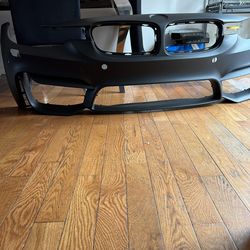 F30 Front Bumper With Front Splitter