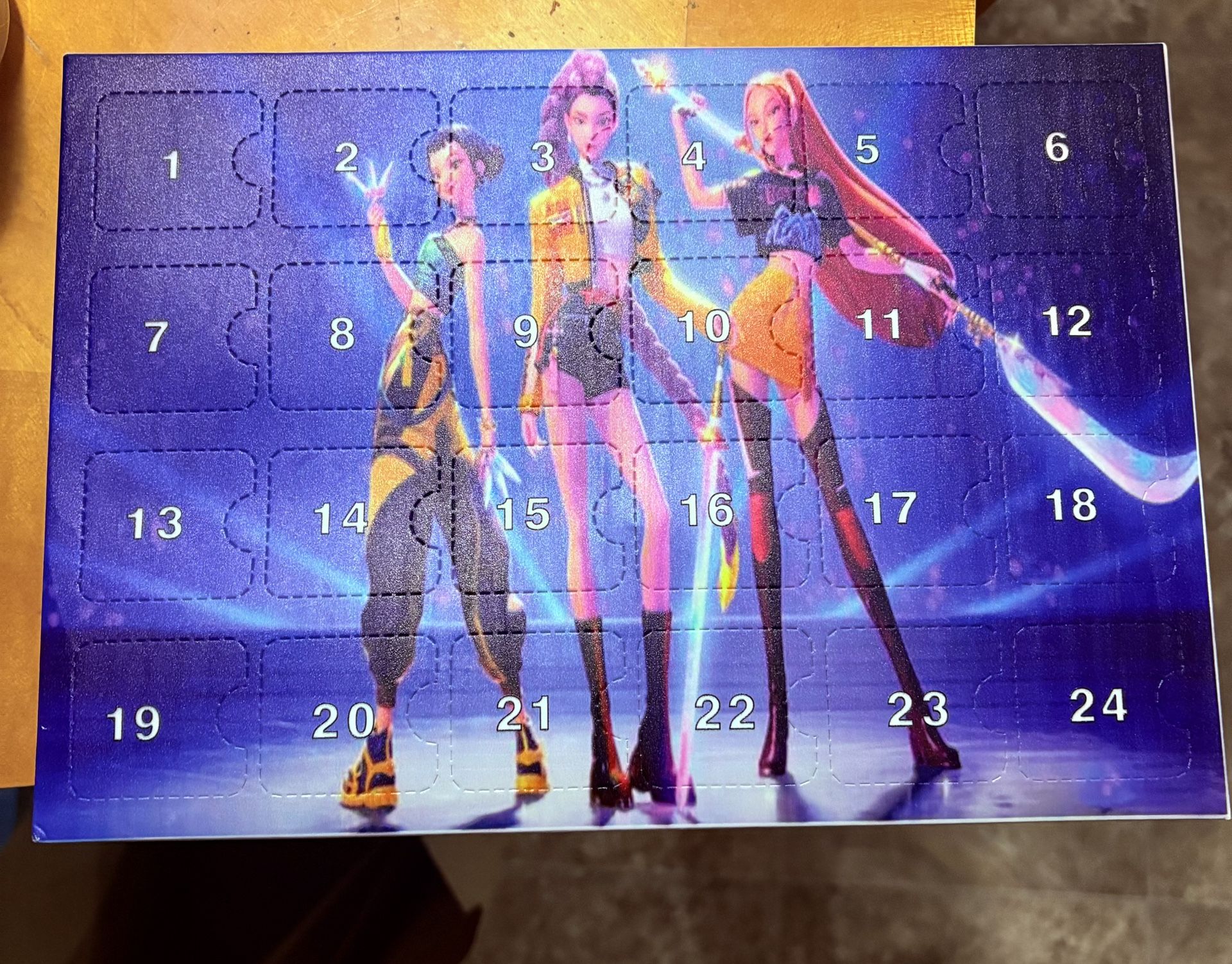 Kpop Demon Hunters Advent Calendars 