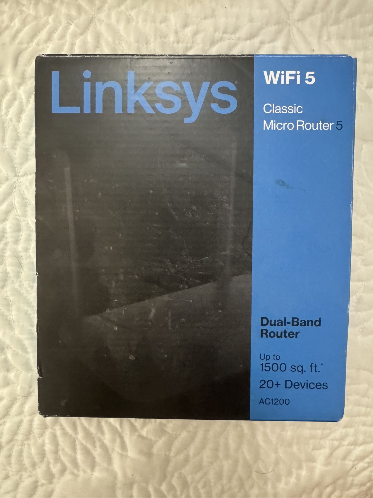 Linksys Wi-Fi 5 Router AC1(contact info removed). Router Wi-Fi 5 Linksys AC1(contact info removed)