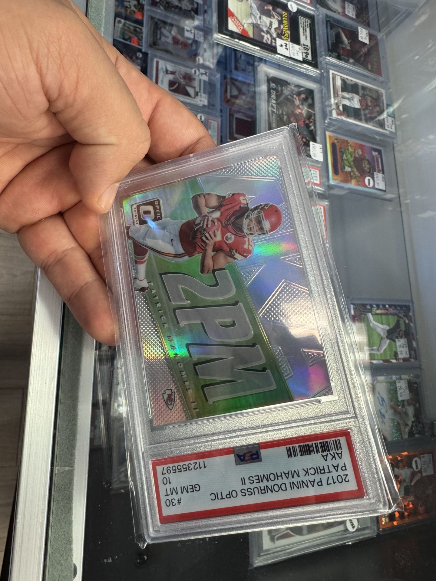 Patrick Mahomes Aka 2pm psa 10 
