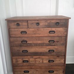 West Elm Reclaimed Wood 8 Drawer Dresser