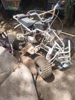 Not sure of quad brand . Maybe tao tao . It is a 110 motor automatic gears