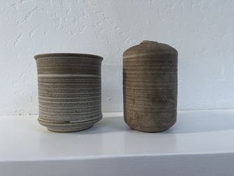 Ceramic jar and vase 