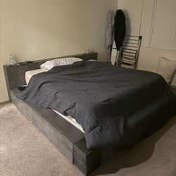 King Size Bed & Frame - Moving Sale 100