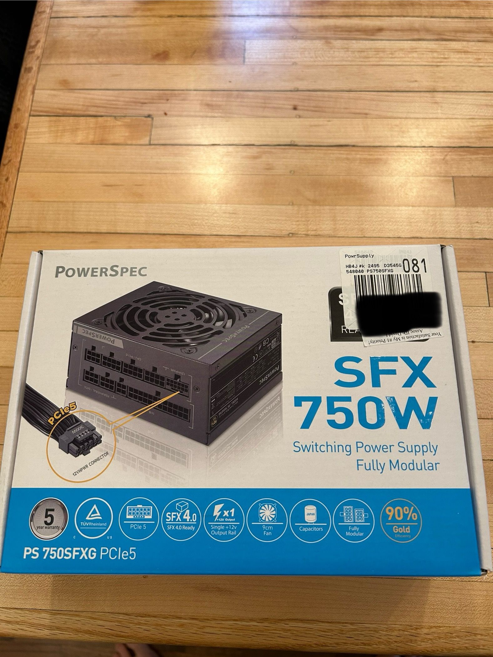 Gaming PC Power Supply Unit