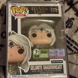 Funko Pop! Baldur's Gate Selunite Shadowheart 1175 Limited Edition ECCC Exclusive