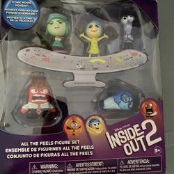 INSIDE OUT 2 CHARACTER FIGURES NEW