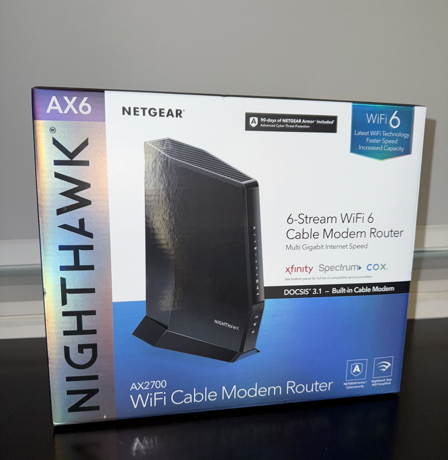 AX6 NETGEAR NIGHTHAWK ROUTER AX2700