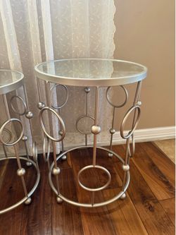 SIDE TABLES SET OF 3.
