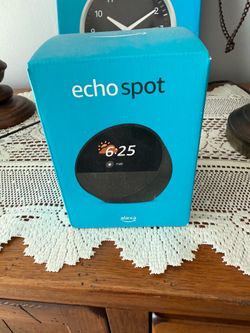 Echo Spot and Echo wall Clock