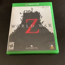 World War Z Game No Scratches Perfect Condition !!!!