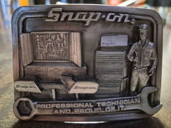 Brass Snap On Belt Buckle
