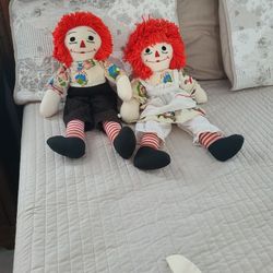 Raggedy Ann and Andy Dolls